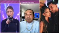 Flavia Laos enfrentó a Reinaldo Dos Santos tras predecir que terminará con Austin Palao por una infidelidad