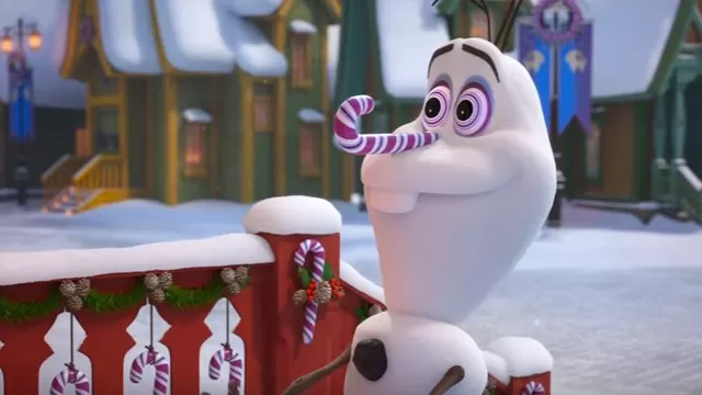 El primer tráiler del cortometraje de Olaf