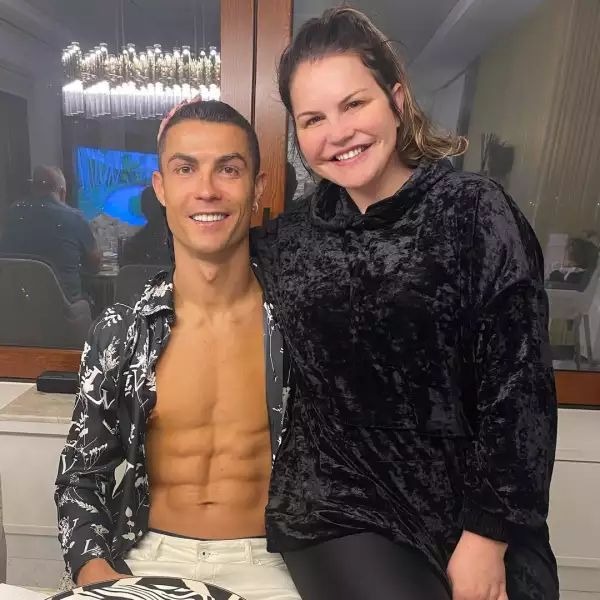 Cristiano Ronaldo y su hermana Katia Aveiro (Instagram/Katia Aveiro)