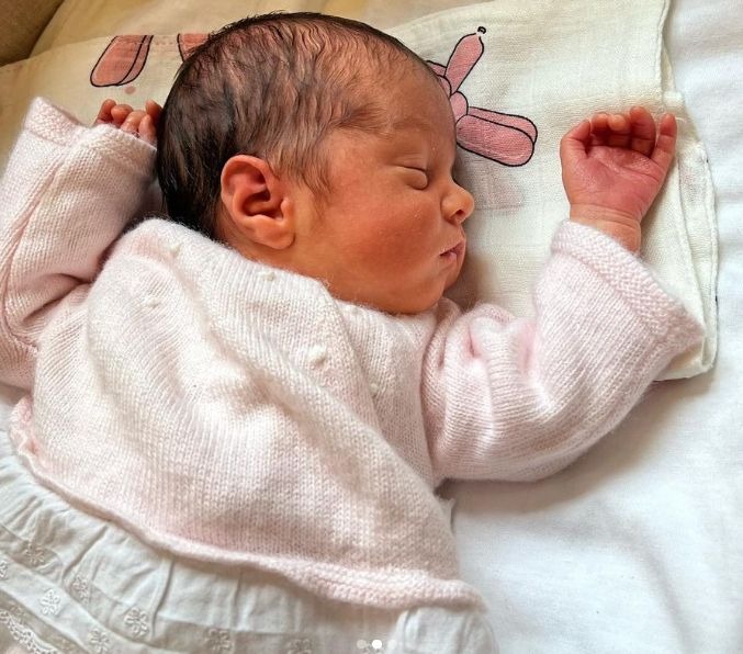 Georgina Rodríguez muestra por primera vez el rostro de su bebé recién nacida
