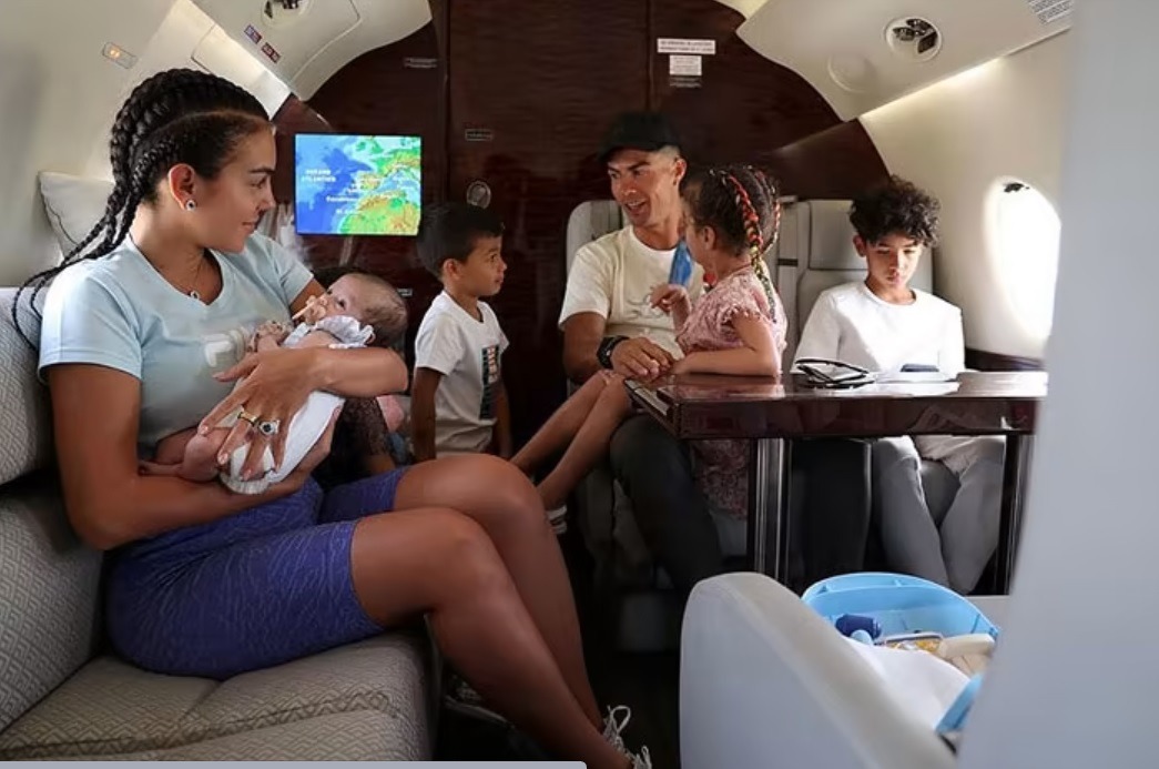 Georgina Rodríguez y Cristiano Ronaldo: Las primeras vacaciones con sus 5 hijos
