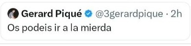 Gerard Piqué estalló contra periodista que aseguró que solo estuvo con sus hijos tres días 