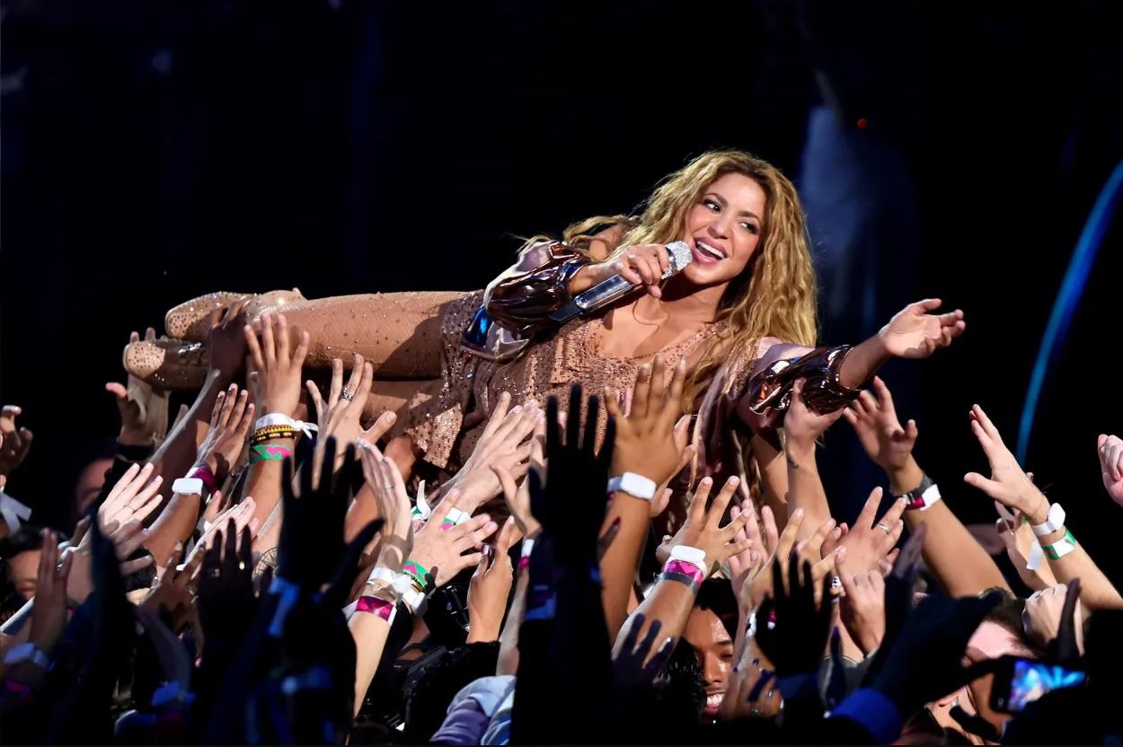 Shakira fue ovacionada por su impecable presentación en los MTV VMAS 2023/ Foto: People
