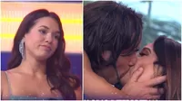  Gino Assereto dio apasionado beso a Nadia y así reaccionó Jazmín Pinedo 