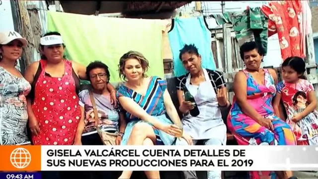 Gisela Valcárcel actuará en 'Llauca', la primera serie de 'GV Producciones' 