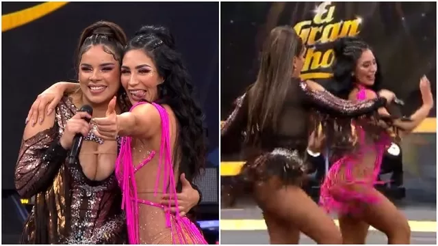 El Gran Show: Giuliana Rengifo y Leysi Suárez terminaron abrazadas y bailando juntas tras versus