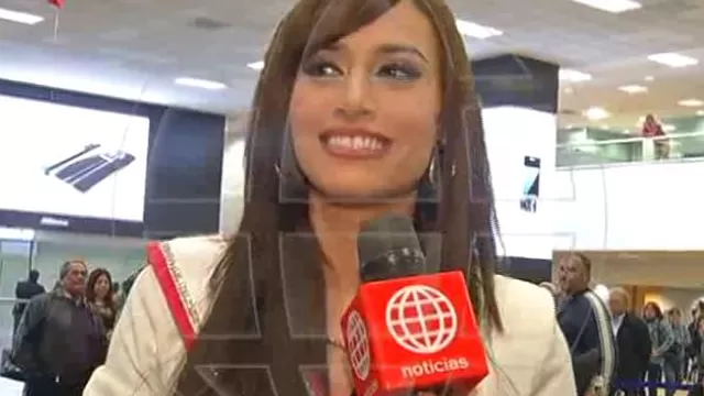Giuliana Zevallos regresó al Perú tras ser coronada como Señora Mundo 2016