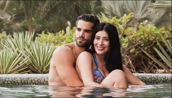 Brenda Zambrano y Guty Carrera cuando fueron pareja/Foto: Instagram