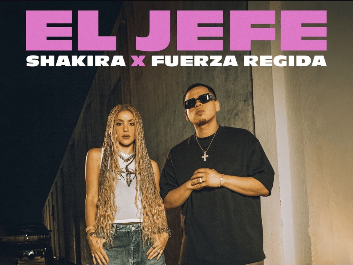 Shakira acaba de estrenar su última canción junto a Fuerza Regida de México: 'El Jefe'/ Foto: Spotify