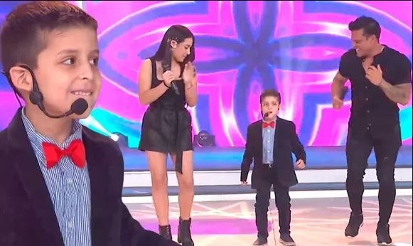 De los tres hijos de Christian Domínguez se sabe que Camila, la mayor heredó el talento del canto y Valentino canta y además baila con la misma energía que su padre/Foto: América televisión