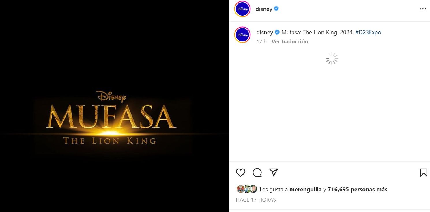 Intensamente 2, Mufasa y Wish: Disney deleita a sus fans en el regreso de su mayor fiesta