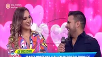 Isabel Acevedo presentó por primera vez a su pareja Rodney en televisión 