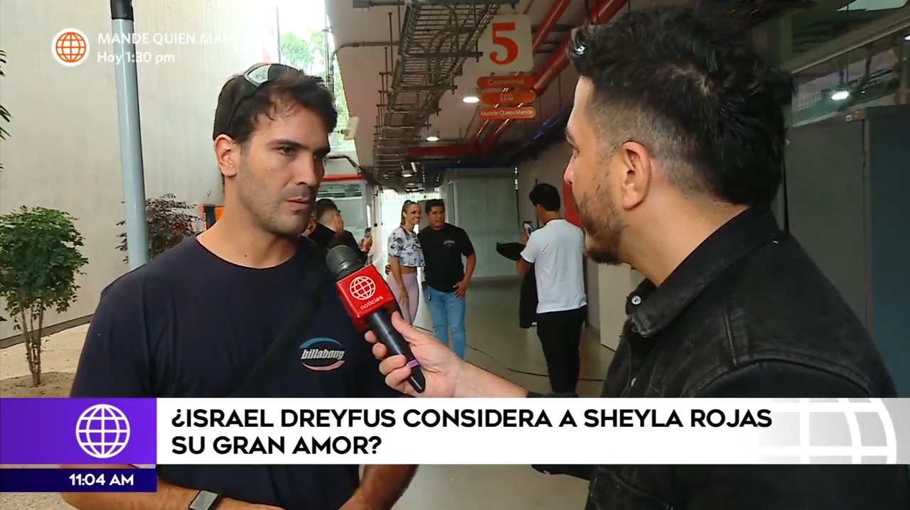 Israel Dreyfus aclaró lo que quiso decir sobre su romance con Sheyla Rojas: ¿El gran amor de su vida?