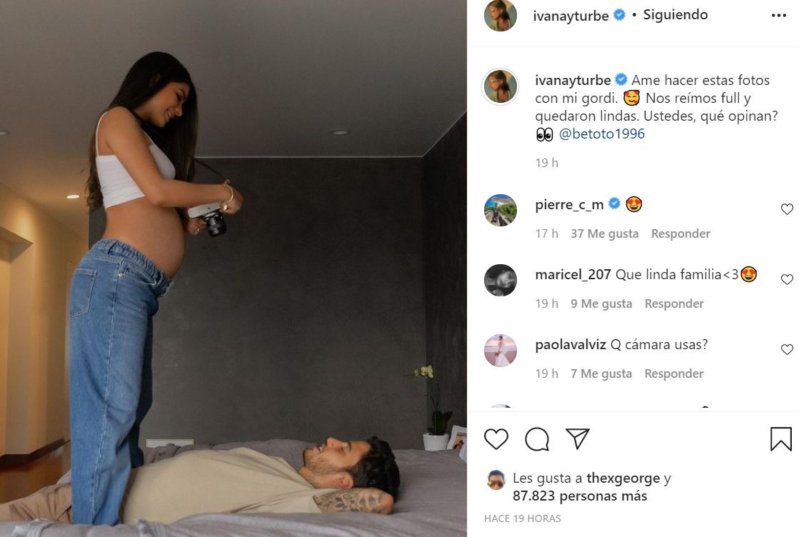  Ivana Yturbe: Beto Da Silva protagoniza adorable video a pocas semanas del nacimiento de su hija 
