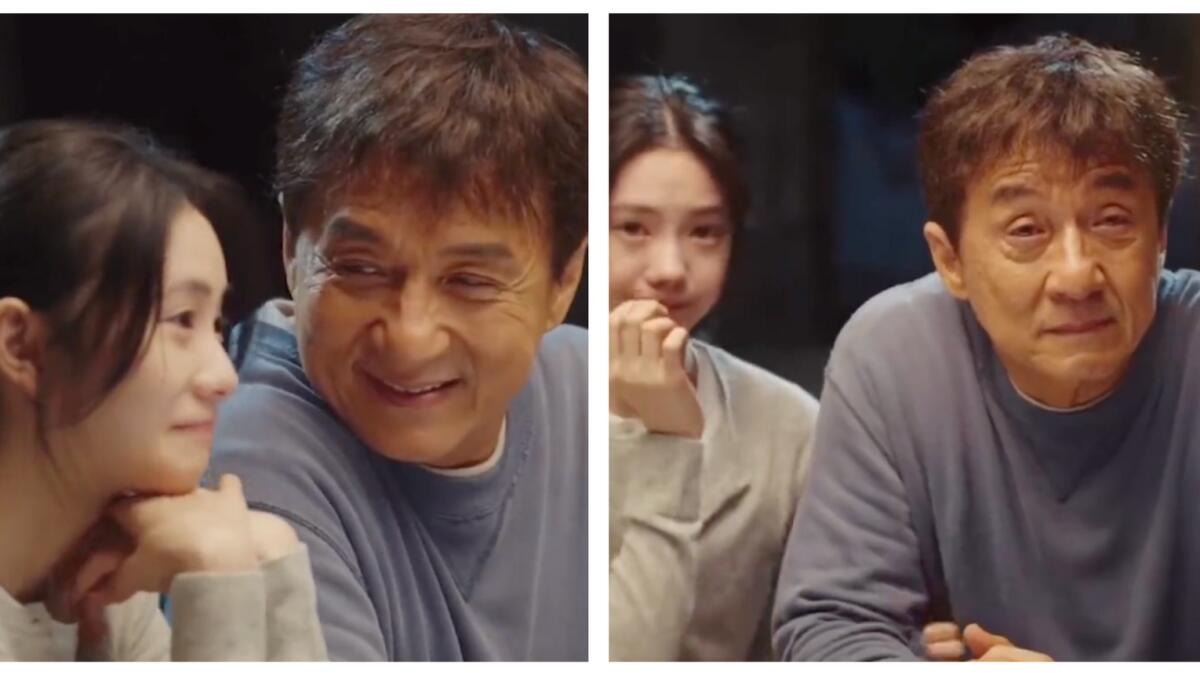 Emotivo video de Jackie Chan con su supuesta hija / Video: @Tegadeyforyou