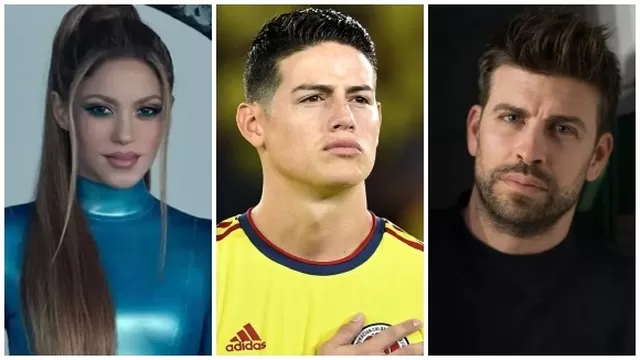 James Rodríguez criticó a Shakira y defendió a Gerard Piqué: “¡Eso se arregla adentro!”