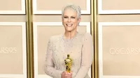 Jamie Lee Curtis ganó el Óscar a la mejor actriz de reparto 