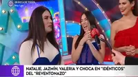 Jazmín Pinedo, Natalie Vértiz, Valeria Piazza y Choca conocieron a sus dobles 