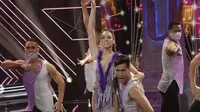 Jazmín Pinedo se salvó de la eliminación en Reinas del show con salsa acrobática 