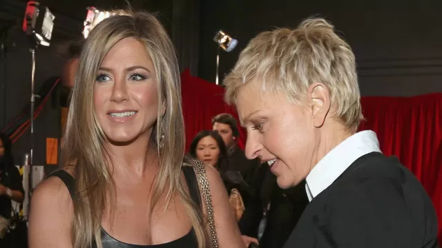 La actriz de la serie ‘Friends’ se presentó en el programa ‘The Ellen DeGeneres Show’