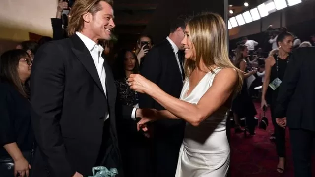 ¿Será que renació el amor entre Jennifer Aniston y Brad Pitt? / AFP