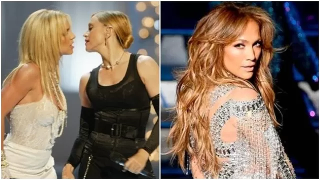 Jennifer Lopez reveló que ella iba a besar a Madonna en los VMA y no Christina Aguilera