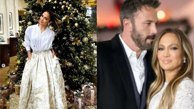 Jennifer Lopez y Ben Affleck adelantaron la Navidad con una gran fiesta