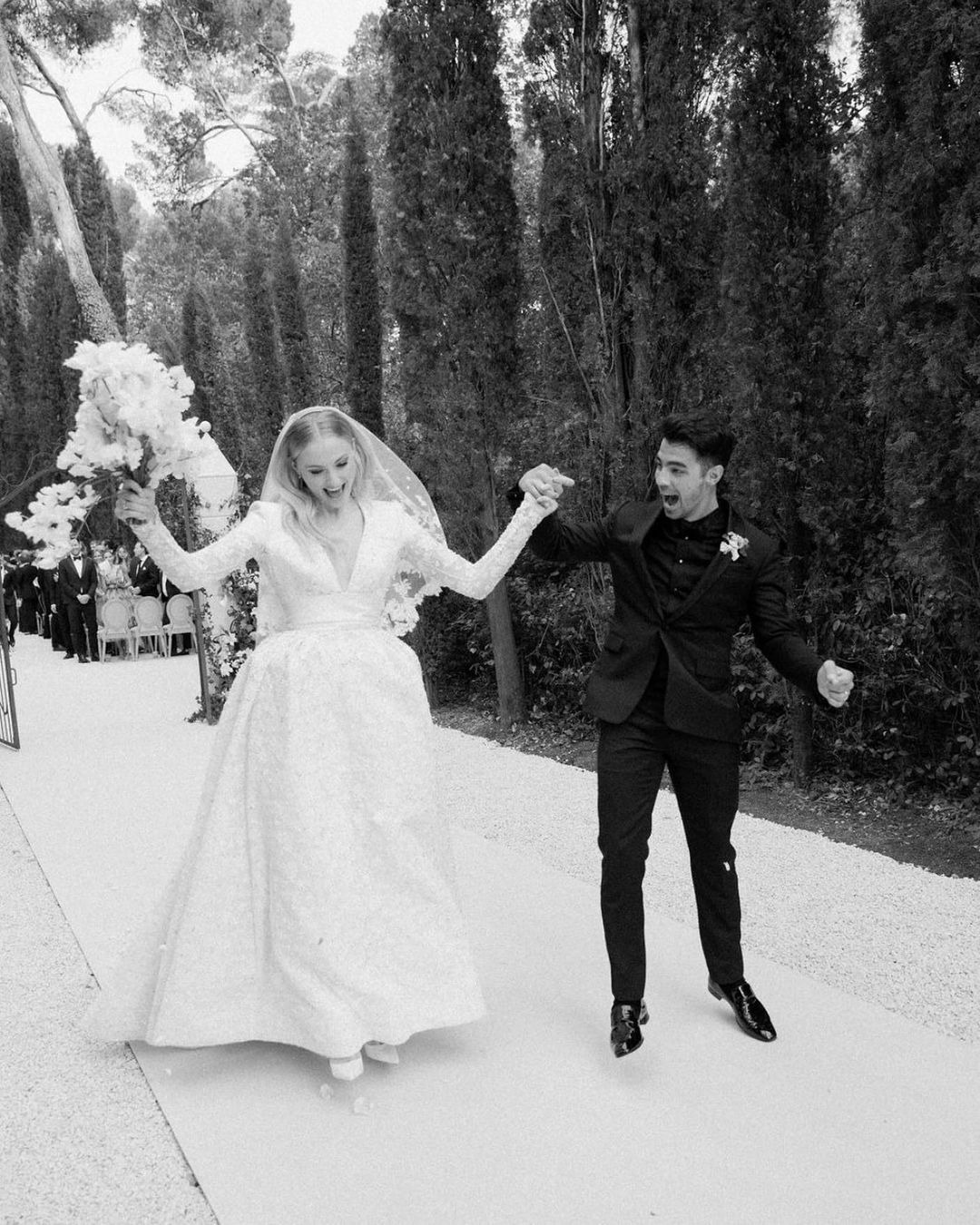 Sophie Turner y Joe Jonas el día de su boda en 2019 / Foto: IG Sophie Turner