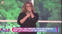 Johanna San Miguel lloró en vivo al recordar su salida de Esto es guerra 
