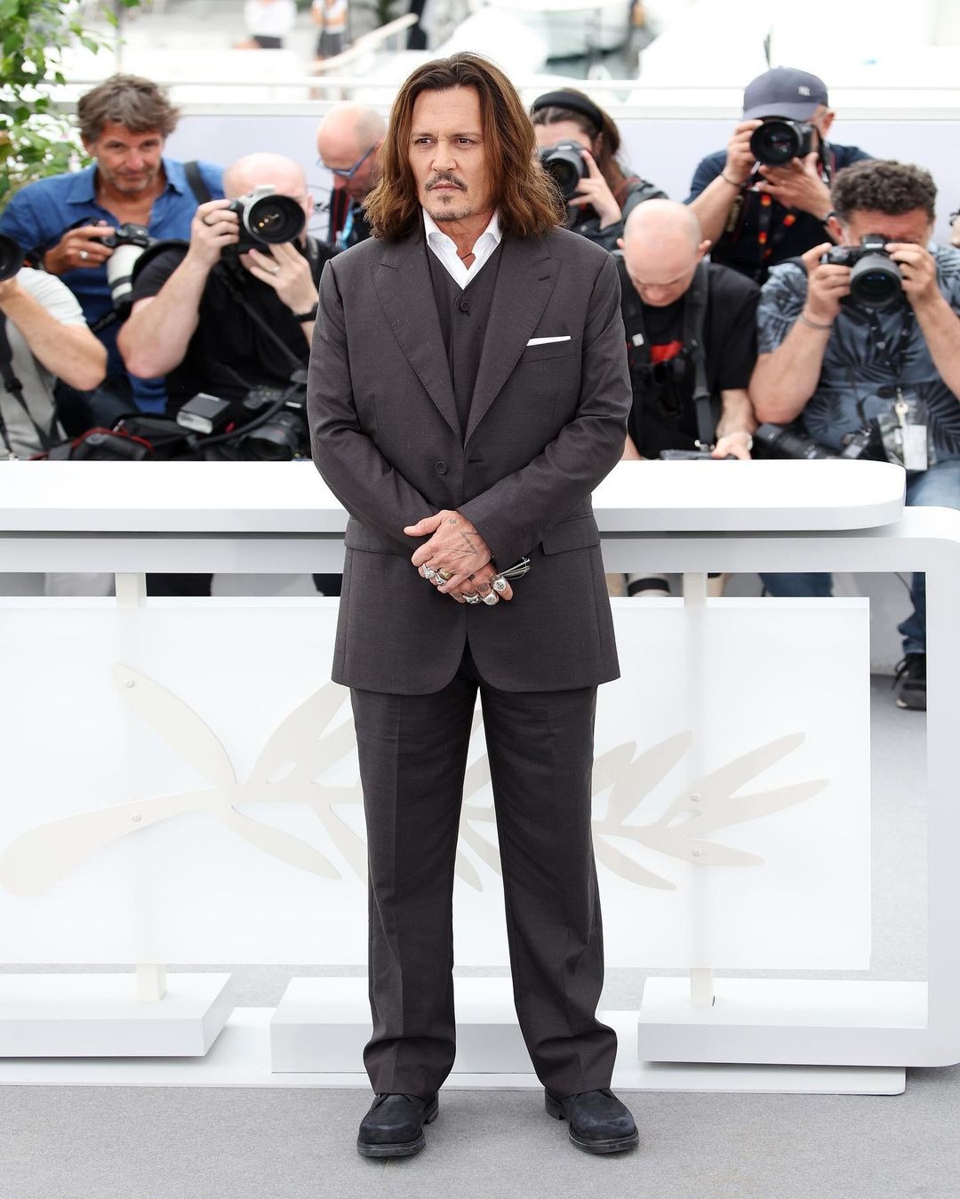 Johnny Depp en el Festival de Cannes / Fuente: Instagram