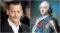 Johnny Depp luce irreconocible y con nueva imagen interpretando al Rey Luis XV