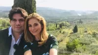 Jorge Salinas y Elizabeth Álvarez festejan su aniversario de boda en Italia