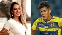 Jossmery Toledo aclaró supuesto romance con futbolista ecuatoriano Piero Hincapié