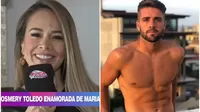Jossmery Toledo no descartó romance con futbolista argentino Mariano Nagore