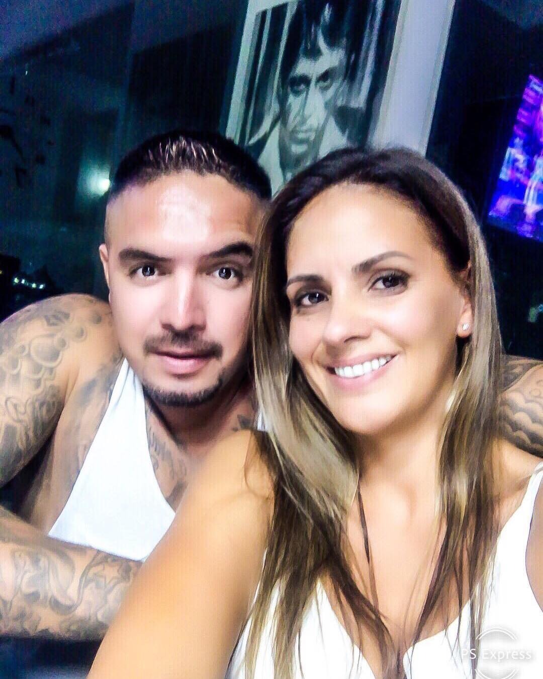 Juan Manuel Vargas y su esposa Blanca Rodríguez/ Foto: Instagram