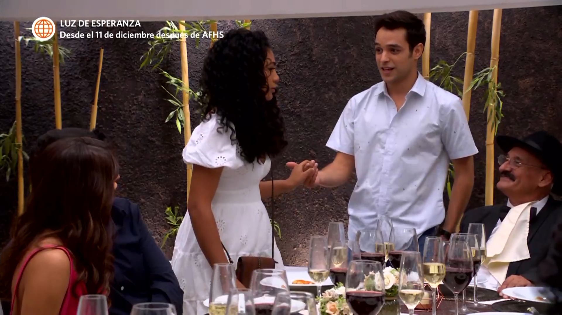 Cristóbal le pidió a July que sea su enamorada. Fuente: AméricaTV