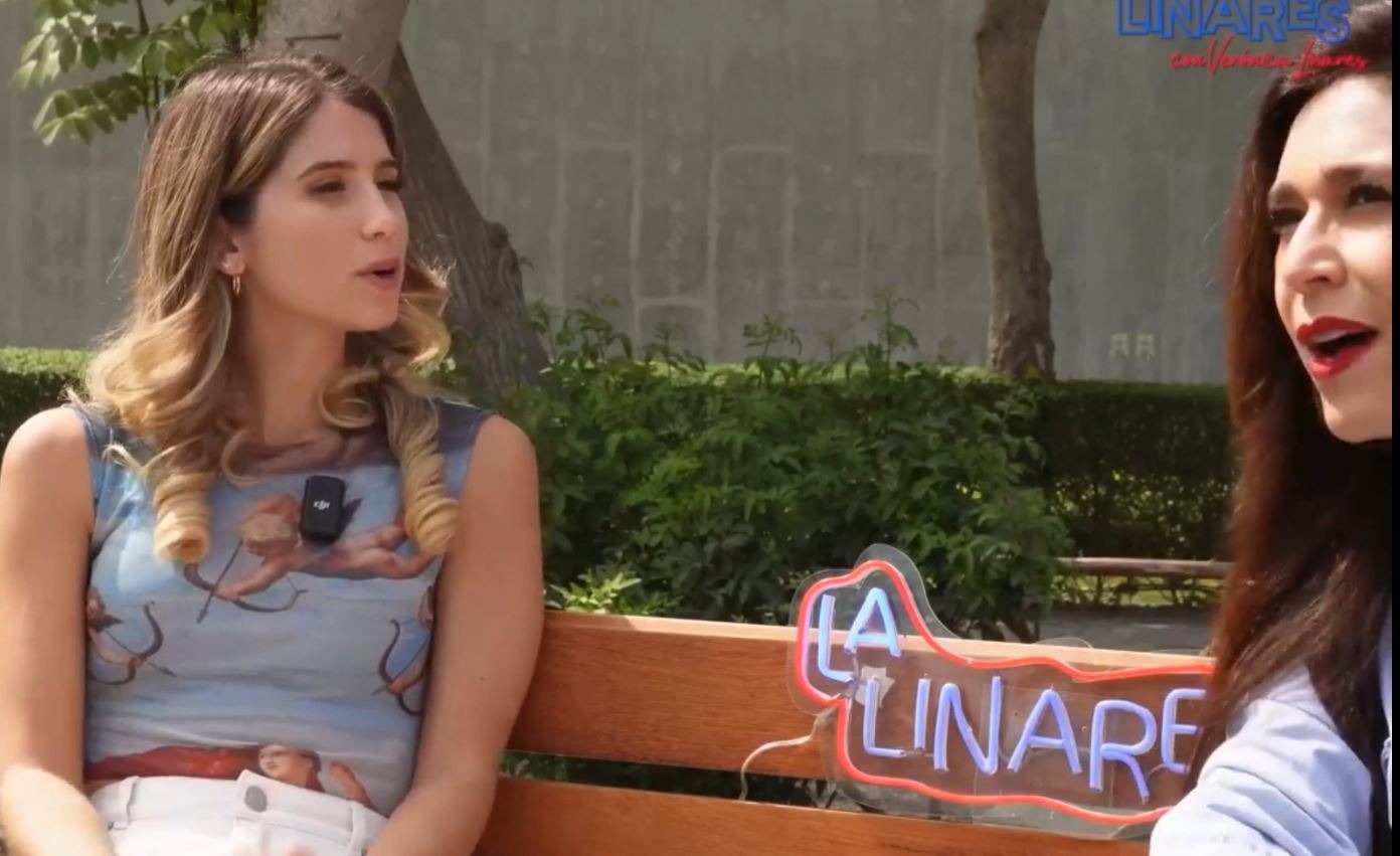 Karime Scander en entrevista con Ver´nica Linares / Foto: Youtube La Linares