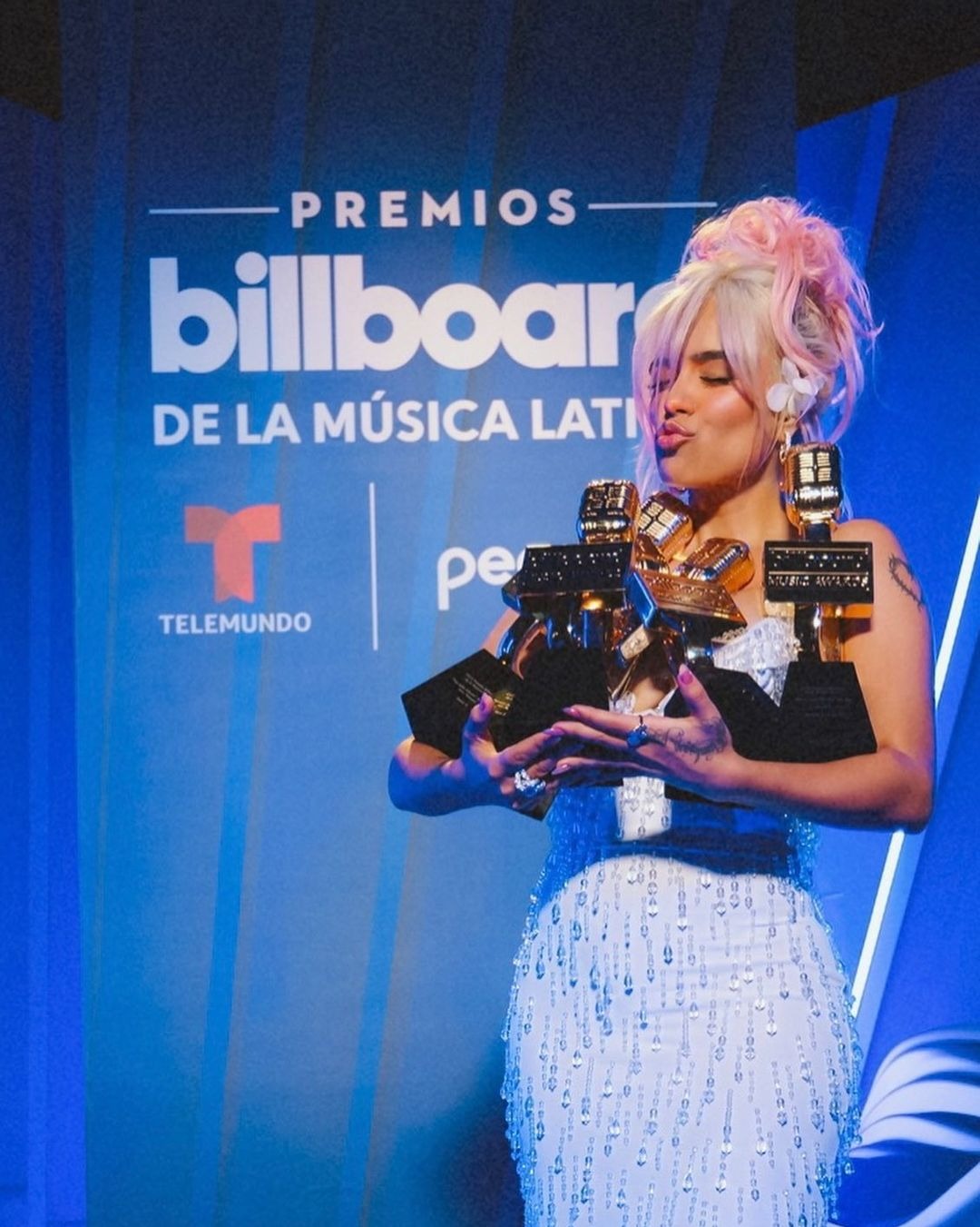 Karol G fue elegida como Mujer del año 2024 por la prestigiosa revista musical Billboard/Foto: Instagram