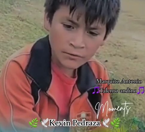 Marco Antonio, el niño de 11 años que emociona a los seguidores y familiares de Kevin Pedraza con sus interpretaciones / Captura