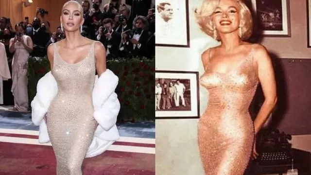 Kim Kardashian acusada de dañar significativamente el vestido de Marilyn Monroe