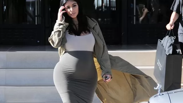 Kim Kardashian lamentó haber subido más de 25 kilos en este último embarazo