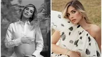 Korina Rivadeneira realizó una sesión de fotos a pocos días del nacimiento de su bebé 