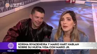 Korina Rivadeneira y Mario Hart hablan sobre su nueva vida con Mario Jr.