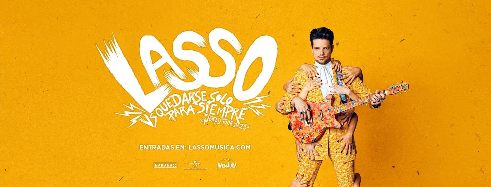 Poster oficial 'Lasso vs. Quedarse solo para siempre'. Imagen: Facebook Lasso