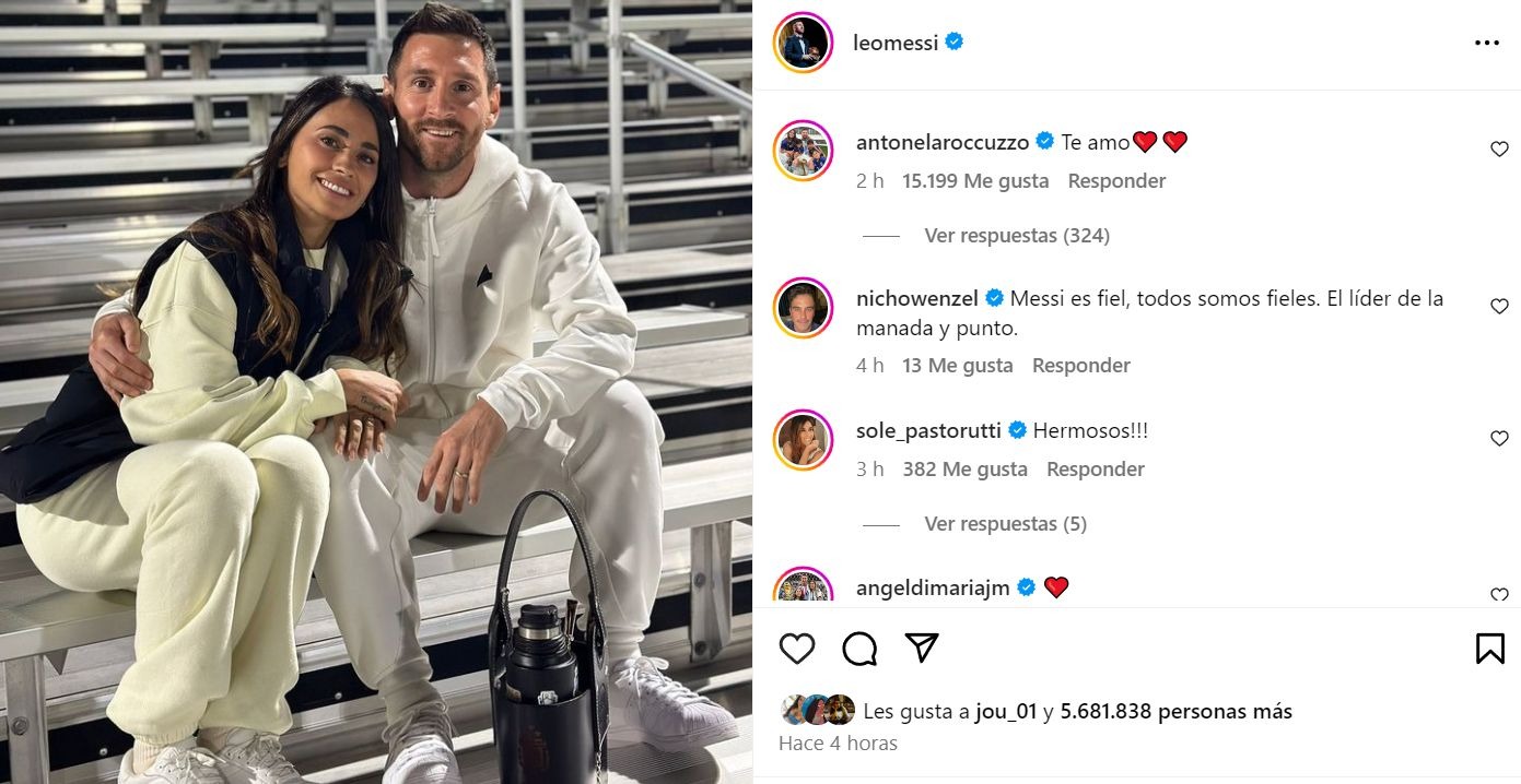 Messi y Antonella Roccuzzo reaparecieron juntos pese a acusaciones de infidelidad / Instagram