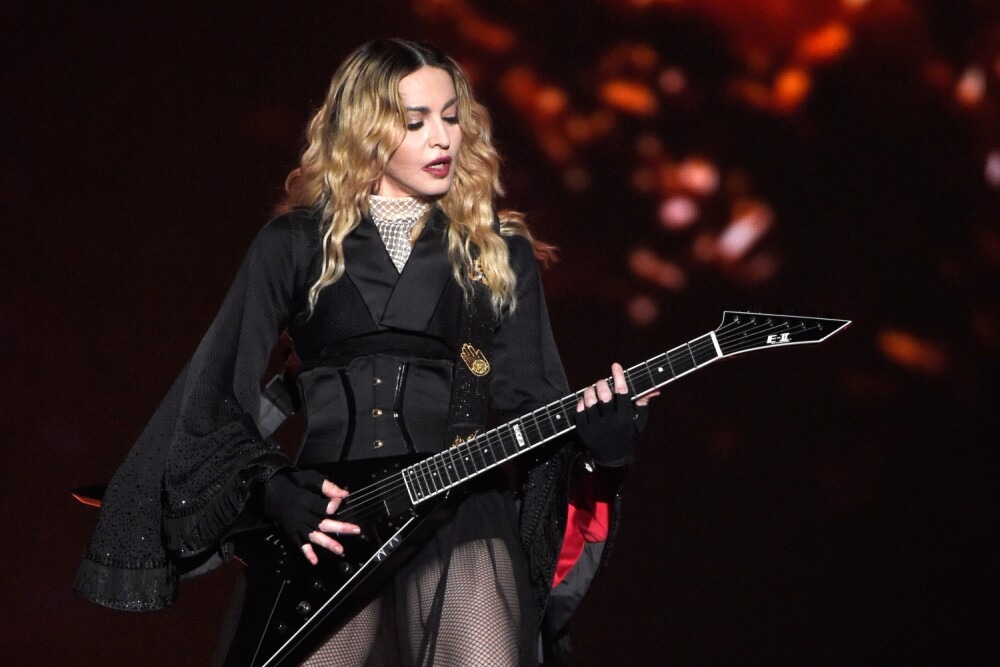 Entre el público estaban familiares de Madonna, que no había visto desde hacía 25 años. Fuente: AFP