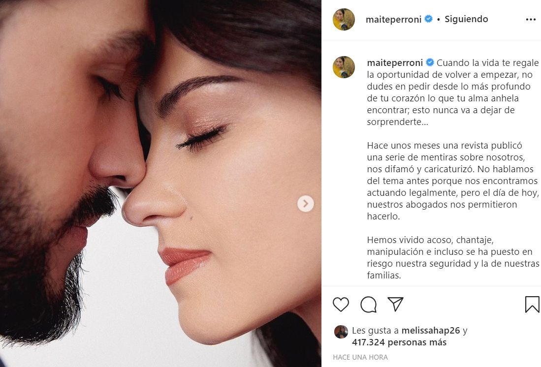 Maite Perroni confirma romance con productor tras polémica por presunta infidelidad