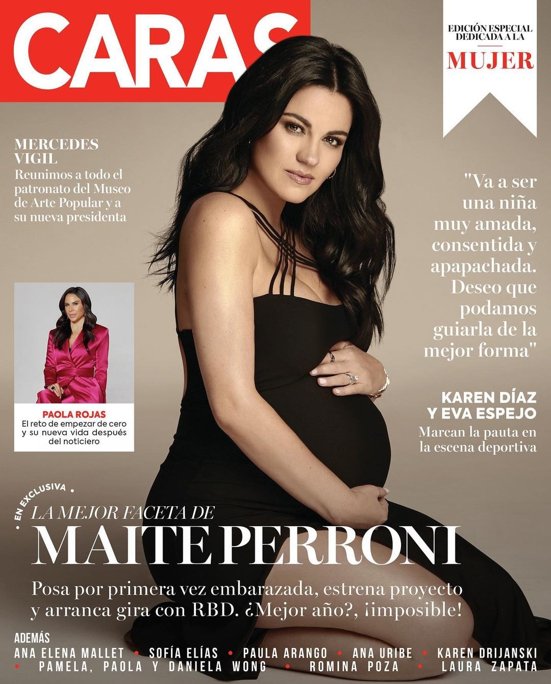 Maite Perroni reveló el sexo del bebé que espera con Andrés Tovar