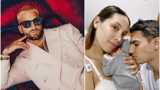 Maluma cautiva a fans con fotografía junto al bebé de Luisa Fernanda W y Pipe Bueno