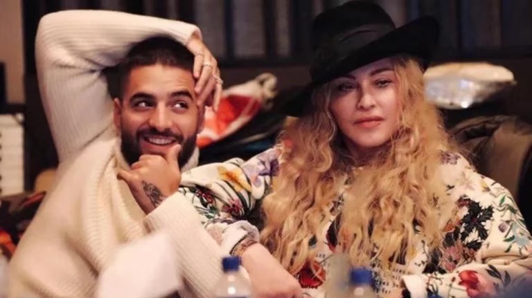 Maluma reveló el terrible momento que vivió cuando Madonna se quedó a dormir en su casa